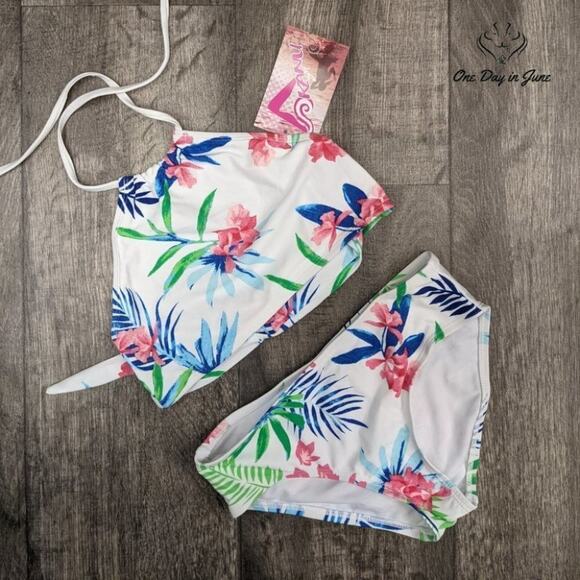 Kanu Surf Mahina Beach Sport Halter Bikini Swimsuit Size 12 - Picture 3 of 4